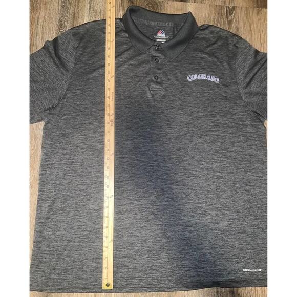 Majestic Cool Base Colorado Men's Polo - Picture 4 of 7